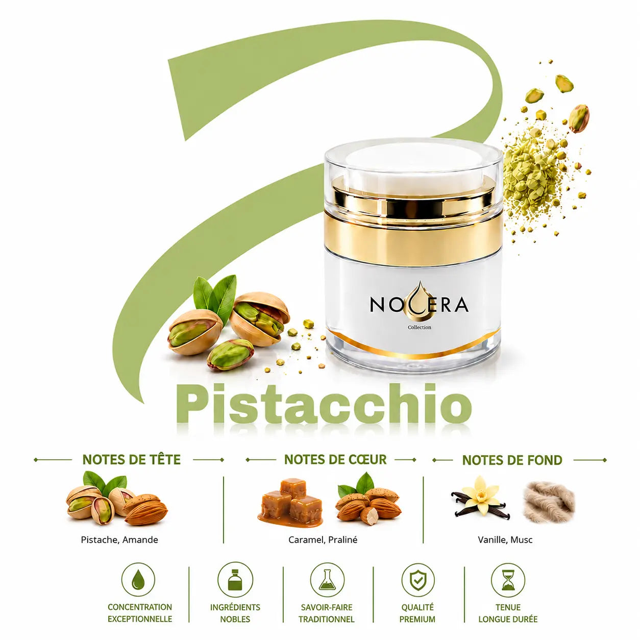 Pistacchio Musc parfum Nocera