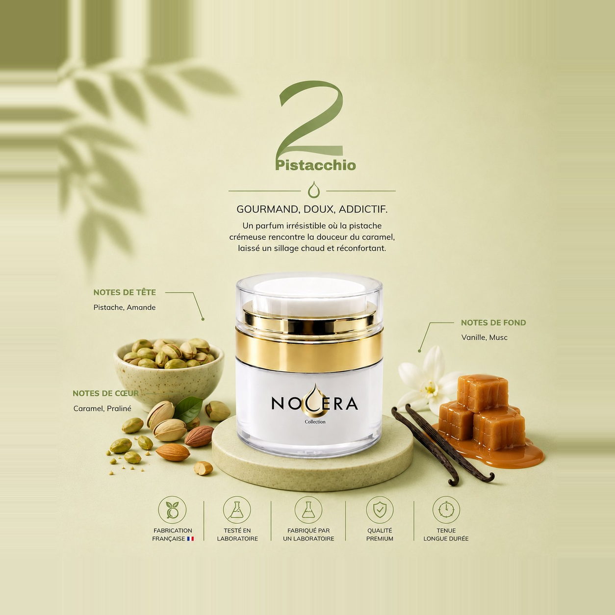 Pistacchio Musc parfum Nocera